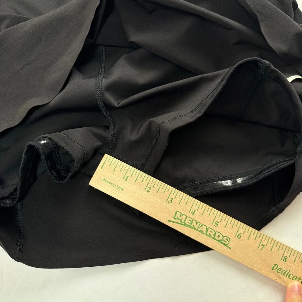 Athleta‎ Run With It 14" Skort Black Womens M Active Running Skirt Athleisure - Picture 5 of 7